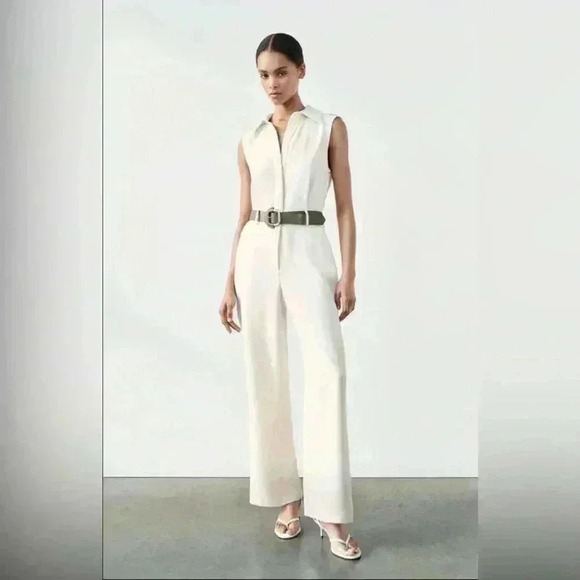🔥🔥Zara belt jumpsuit - Picture 2 of 5